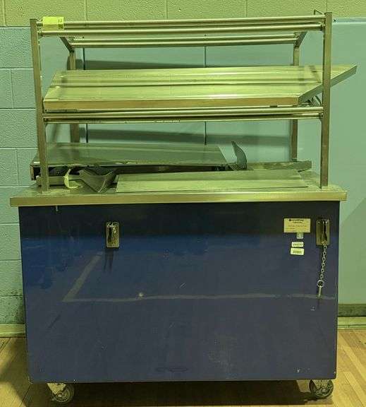 Colorpoint Model 50-ST-EB Portable Work Counter 64" x 50" x 30"