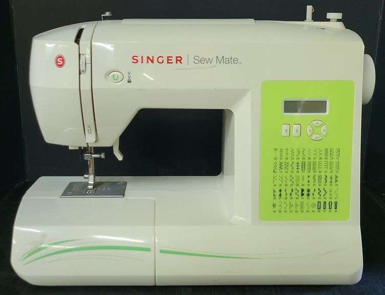 (R) Singer Sew Mate 5400 Computerized Sewing Machine - Kraft Auction ...