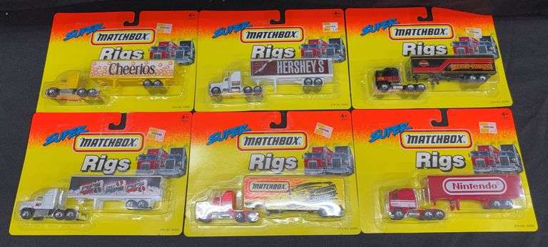 (AY) Super Matchbox Rigs 1:87 Scale Die Cast Tractor-Trailers - Kraft ...