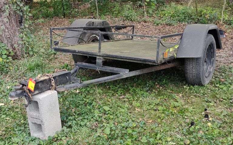 2005 6' 9" Assembled Utility One Axle Trailer