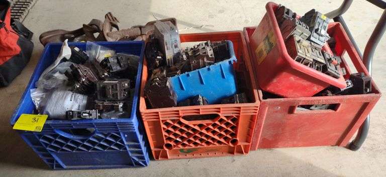 Crates of Circuit Breakers