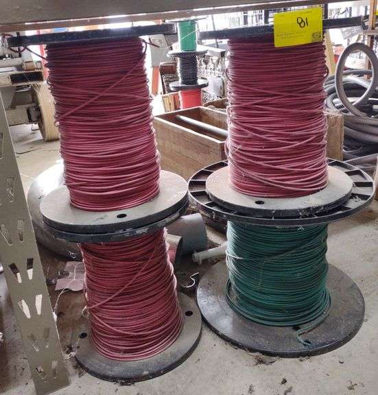 Spools of Electrical Wire