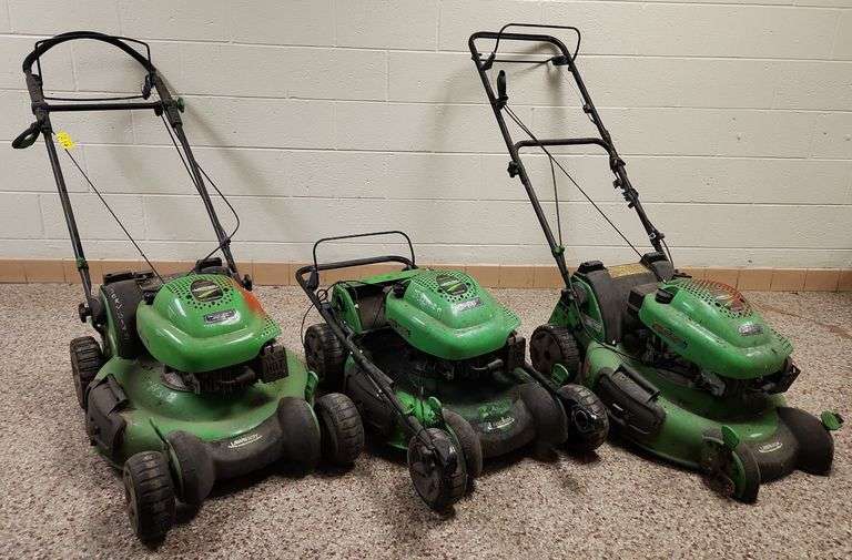 (3) Lawn Boy 21" Push Lawn Mowers
