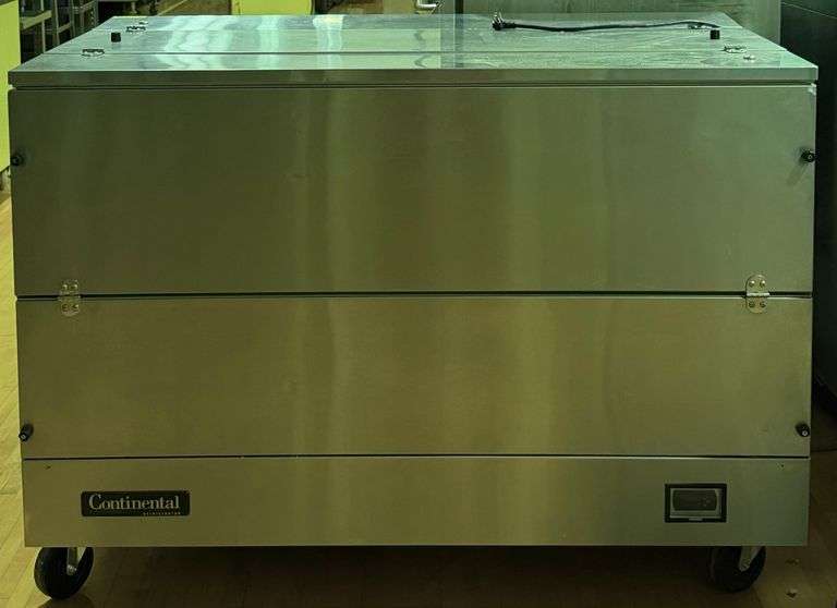 Continental Refrigerator MC5-SS-DCW 58” Cold Wall Cooler 58” X 33.5” X 42.5”