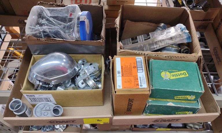 Bridgeport Insulator Support, Bolts, Conduit Connectors, & More