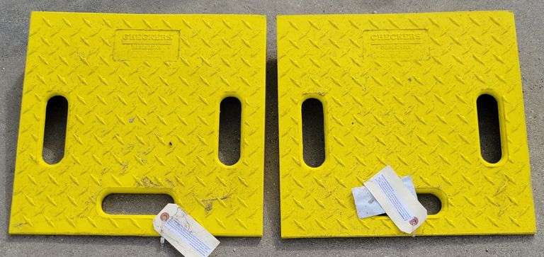 Pair Of Checkers Modular Bridge System Ramps Model UHB-2025R - Kraft ...