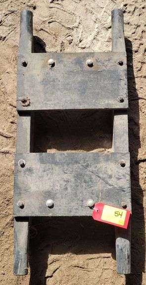 Wooden Stationary Engine Skid