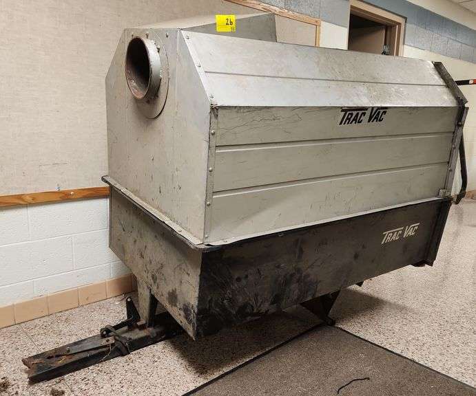 Trac Vac Leaf And Lawn Dump Cart With Top