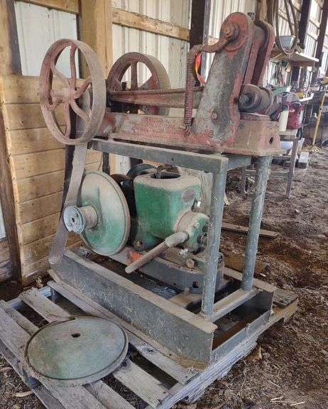Fairbanks Morse "Dishpan" Z Engine with Justrite Plow Sharpener