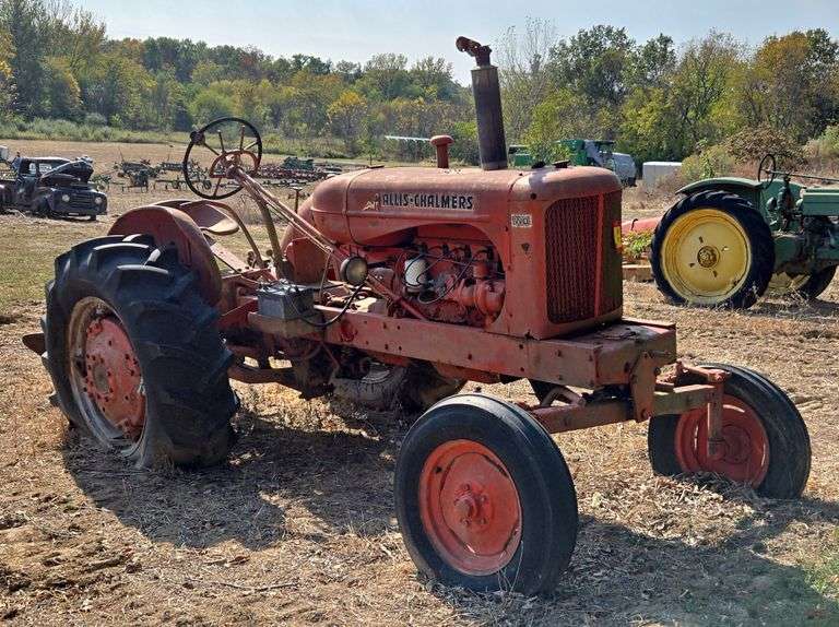 1950 Allis Chalmers WD with Plow