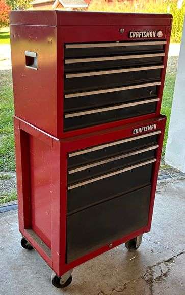 Craftsman Locking Rolling Tool Chest And Cabinet Includes Contents