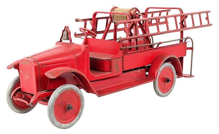 Original Buddy L Ladder Fire Truck