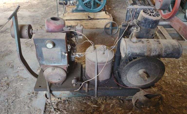 Delco Light Engines on Cart