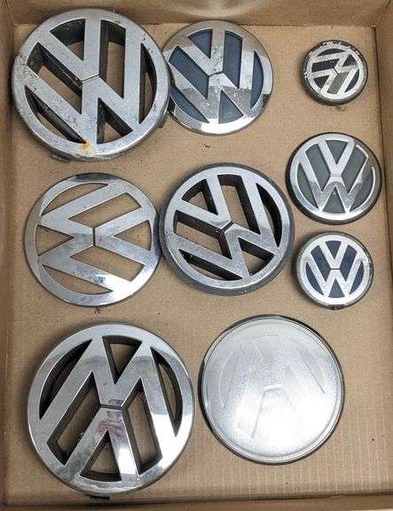 Lot Of Volkswagen VW Emblems / Auto Badges