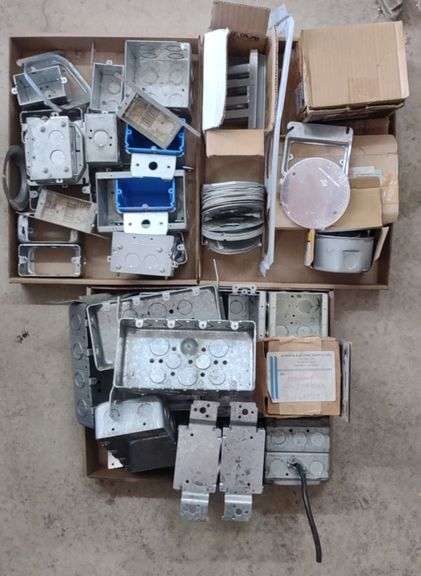 Electrical Boxes, Switch Box Supprts, Cover Plates, & More