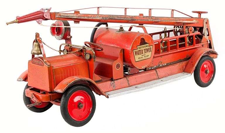 Keystone Packard Water Tower Fire Truck w/ Real Pump