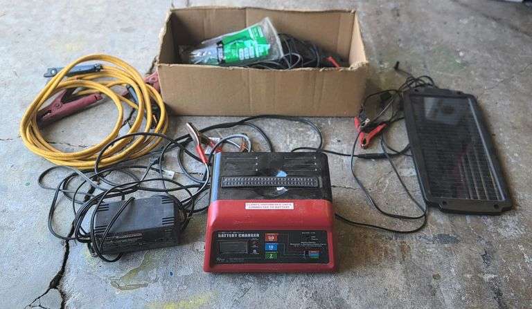 Cen-Tech Battery Charger, Battery Companion Float Charger, & More