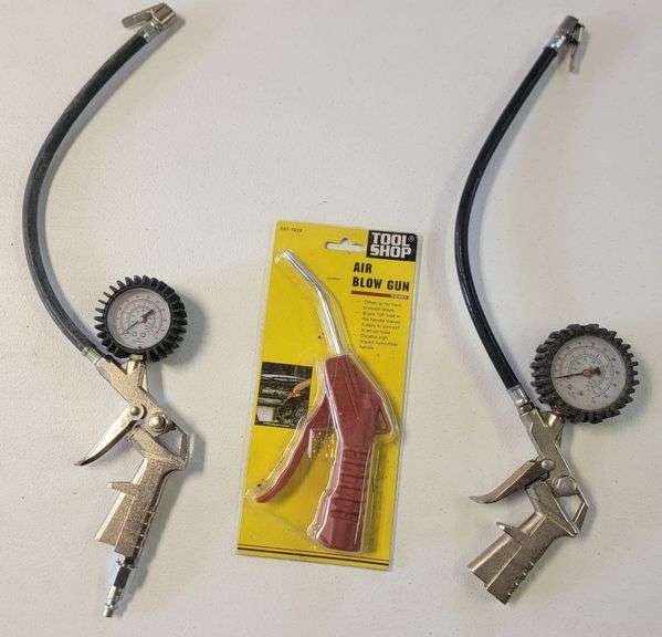 Pistol Grip Tire Inflators & Tool Shop Air Blow Gun