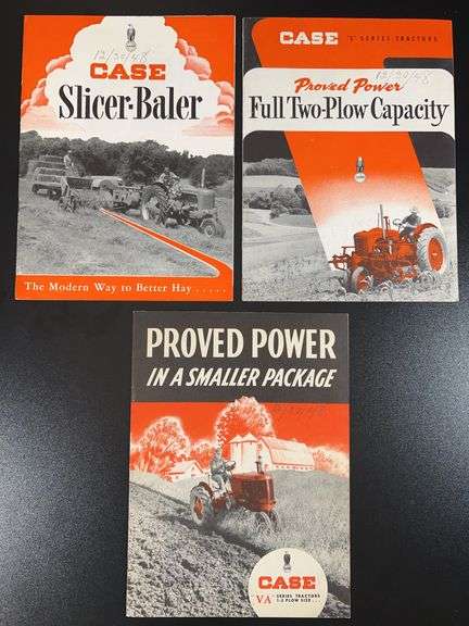 (AE) CASE “S” Series, Slicer-Baler, & “VA” Series Informational  Brochures