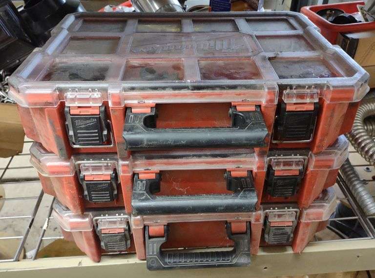 Milwaukee Jobsite Organizers with Fittings