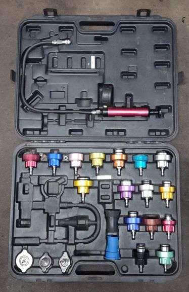 Matco Radiator 90 Matco Tools Master Radiator Pressure Test Kit - Kraft Auction Service, LLC