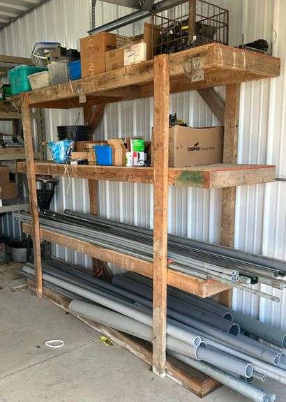 Wood Shelving Unit