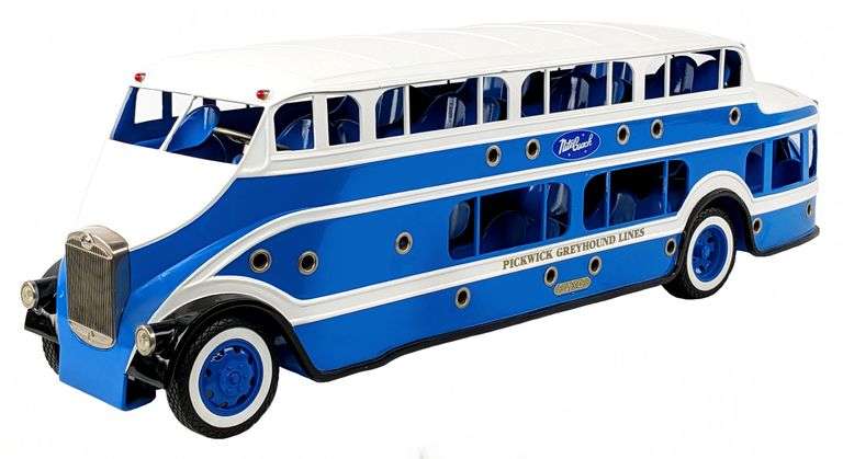 Retro 123 Pickwick Greyhound Lines Nite Coach Bus