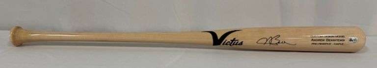 Andrew Benintendi Autographed Bat