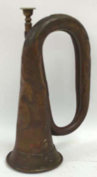 Vtg World War 1 Bugle Instrument