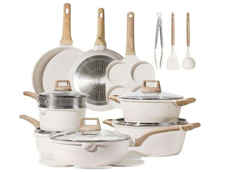 Carote 21 Piece Pots, Pans & Utensils Set
