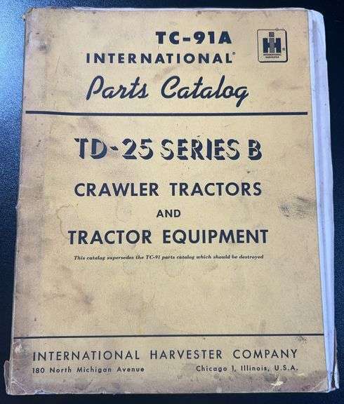 (AE) International Harvester Parts Catalog