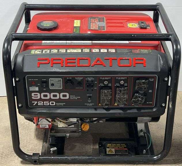 9000 Watt Predator Generator