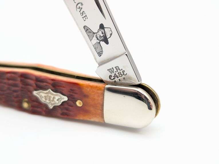2007 Case XX William Russell Case Chestnut Bone Splitback Whittler