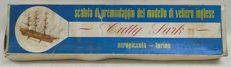 Vtg Aeropiccola-Torino "Cutty Sark Clipper" Model Ship Kit