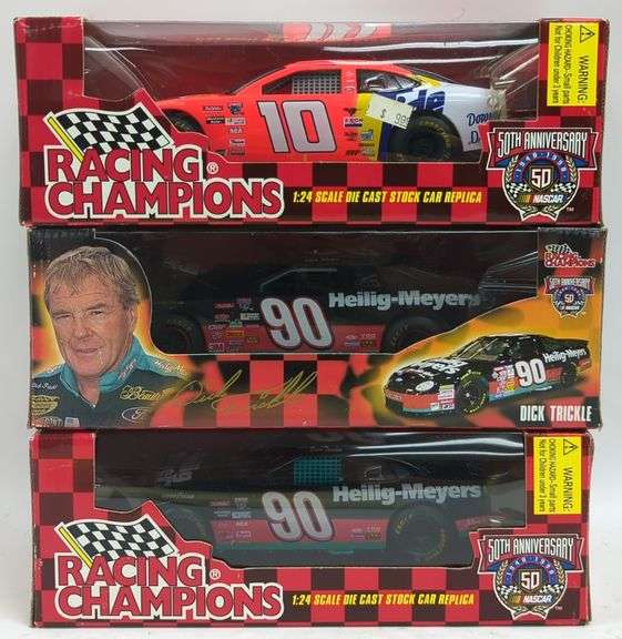 Racing Champions 1/24 Scale Die Cast Replica Stock Cars