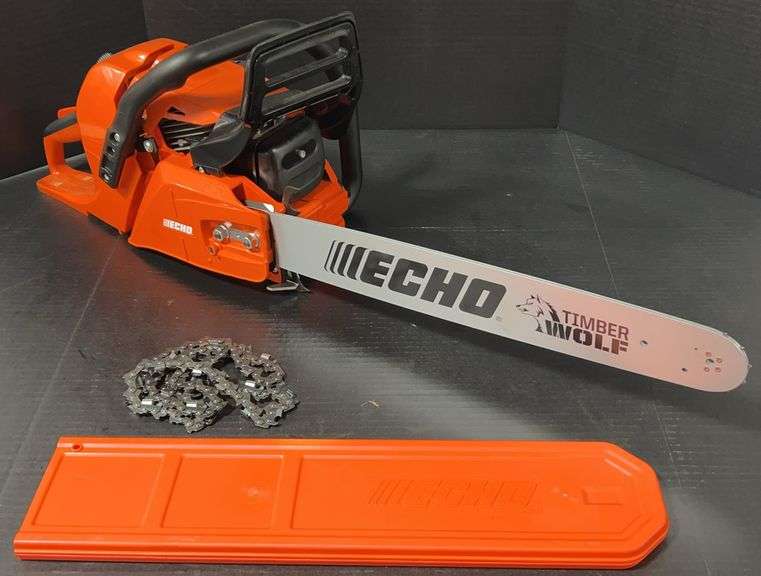 (DZ) ECHO 20” 59.8cc Gas 2-Stroke Timberwolf Chainsaw - Kraft Auction ...