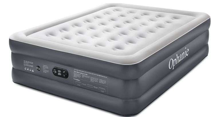 18" Queen Elevated Inflatable Bed