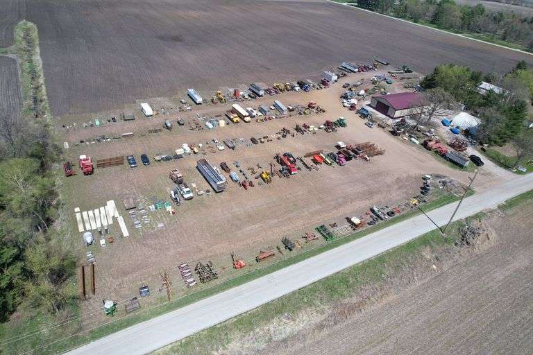 LIVE - Demotte Spring Farm & Equipment Consignment Auction  