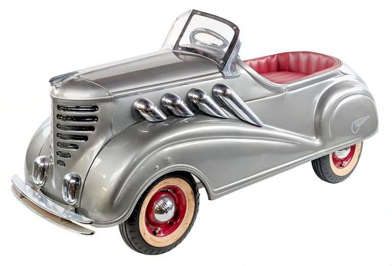 Restored Steelcraft Auburn Supercharger Pedal Car - Kraft Auction ...