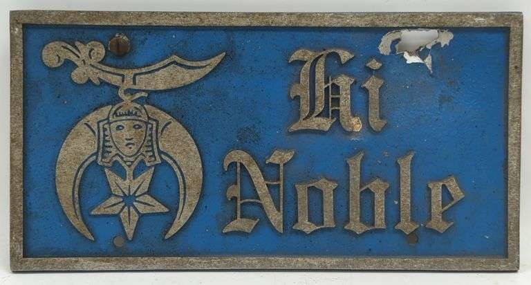 Hi Noble Metal License Plate