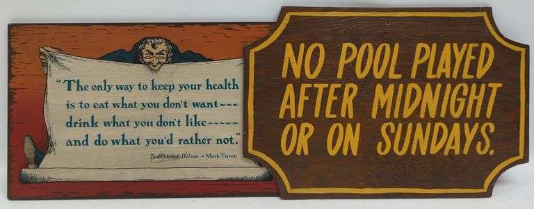 Wood 1 Sided Signs Inc,