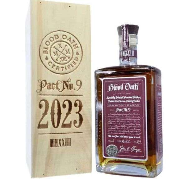 Blood Oath Bourbon Pact No. 9
