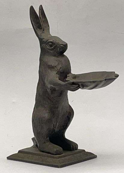 (E) The Wandering Rabbit Statue - Kraft Auction Service, LLC