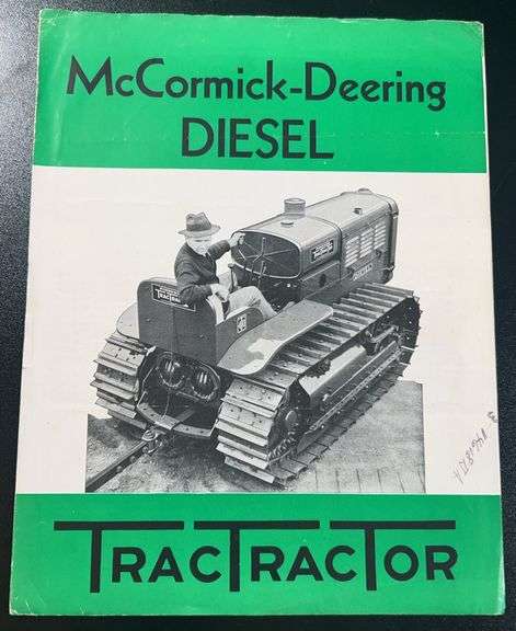 (AE) McCormick-Deering Diesel TracTractor Catalog