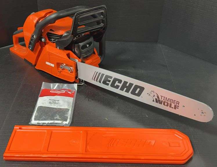 (DZ) ECHO 20” 59.8cc Gas 2-Stroke Timberwolf Chainsaw - Kraft Auction ...