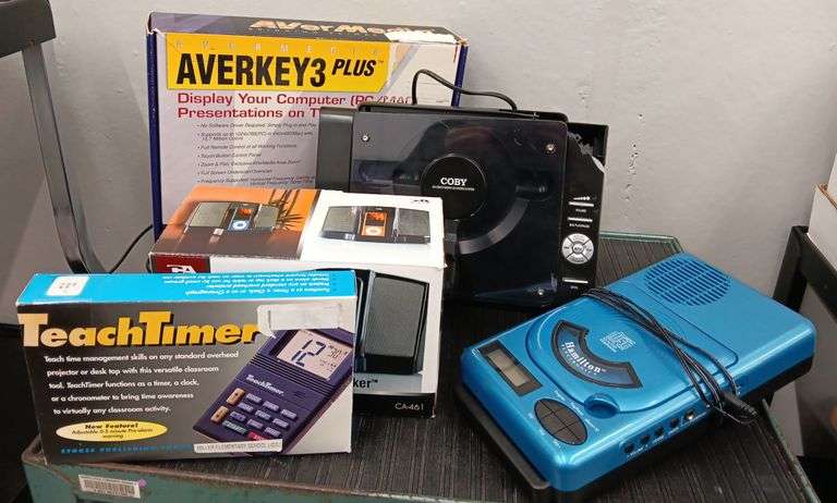Teachtimer Cd Player, TeachTimer, And More - Kraft Auction Service, LLC