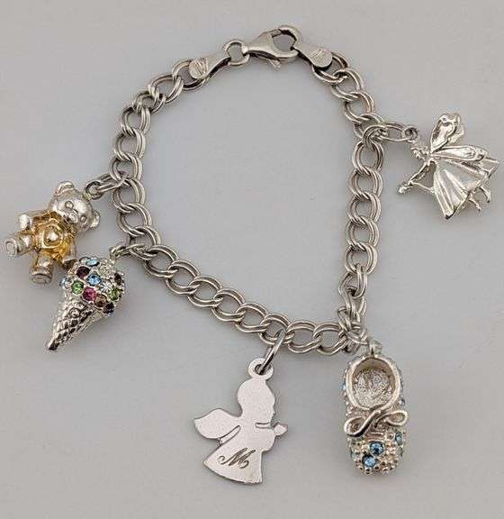 Sterling Baby Charm Bracelet