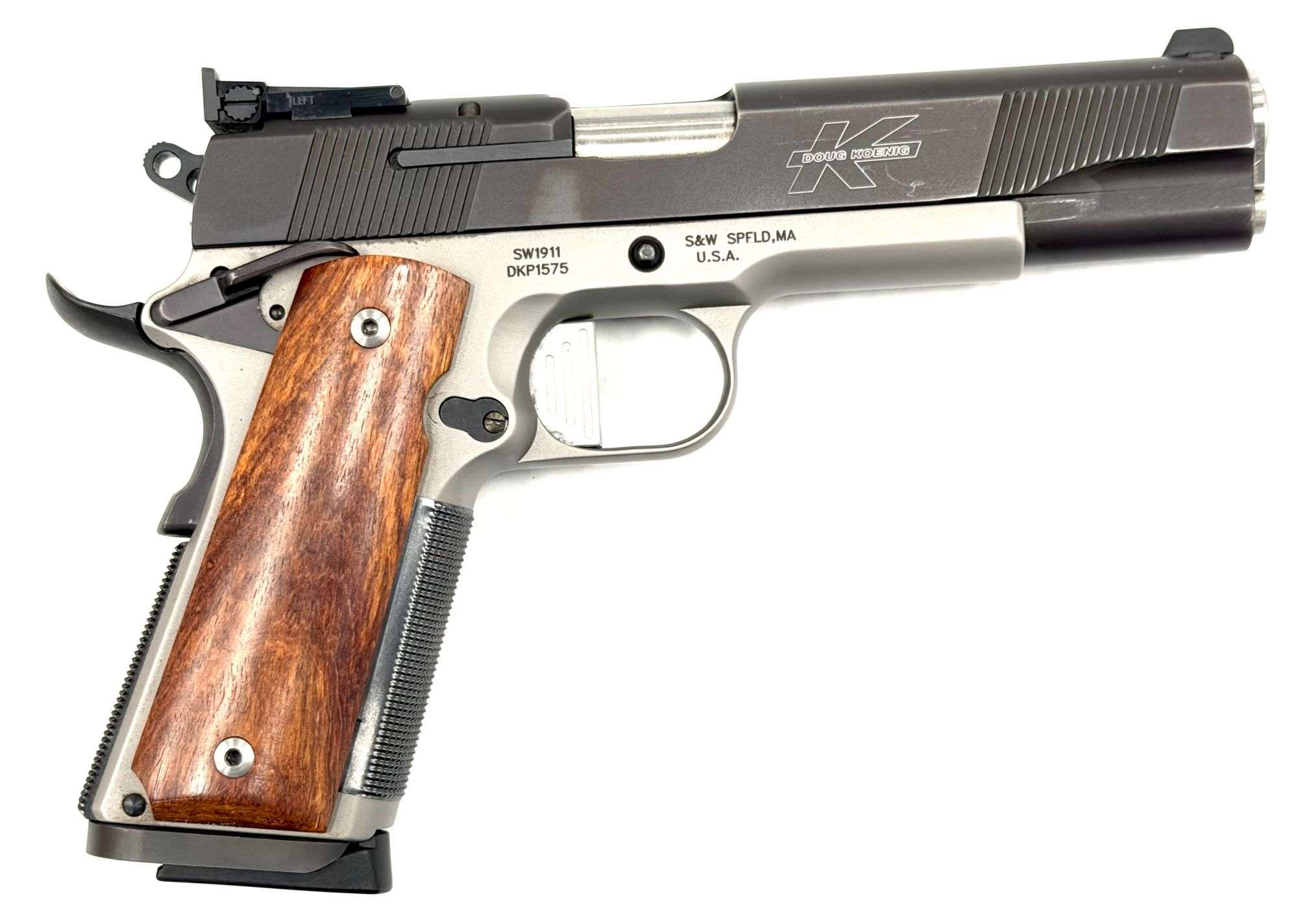 Smith & Wesson Model SW1911 .45 Auto Semi-Automatic Pistol in Case