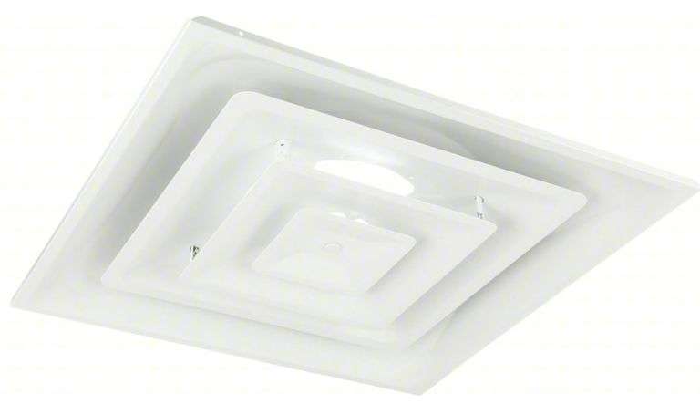 Ceiling Diffuser 23 3/4” X 23 3/4”, Lay-In, 10 in Duct, Steel, Square ...