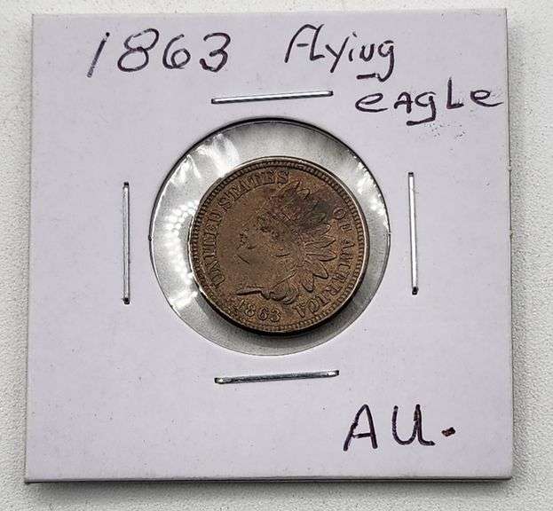 (A) US 1863 Indian Head Cent